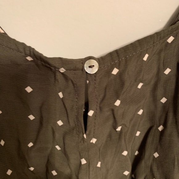 Faithfull the Brand Olive Polka Dot Romper - Picture 7 of 7